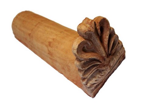 Antefissa in cotto villa di Poppea scavi di Oplonti